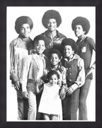 Jackson Family Poster Framed Reprint