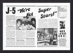J5 We're Not Super Stars! Article Reprint