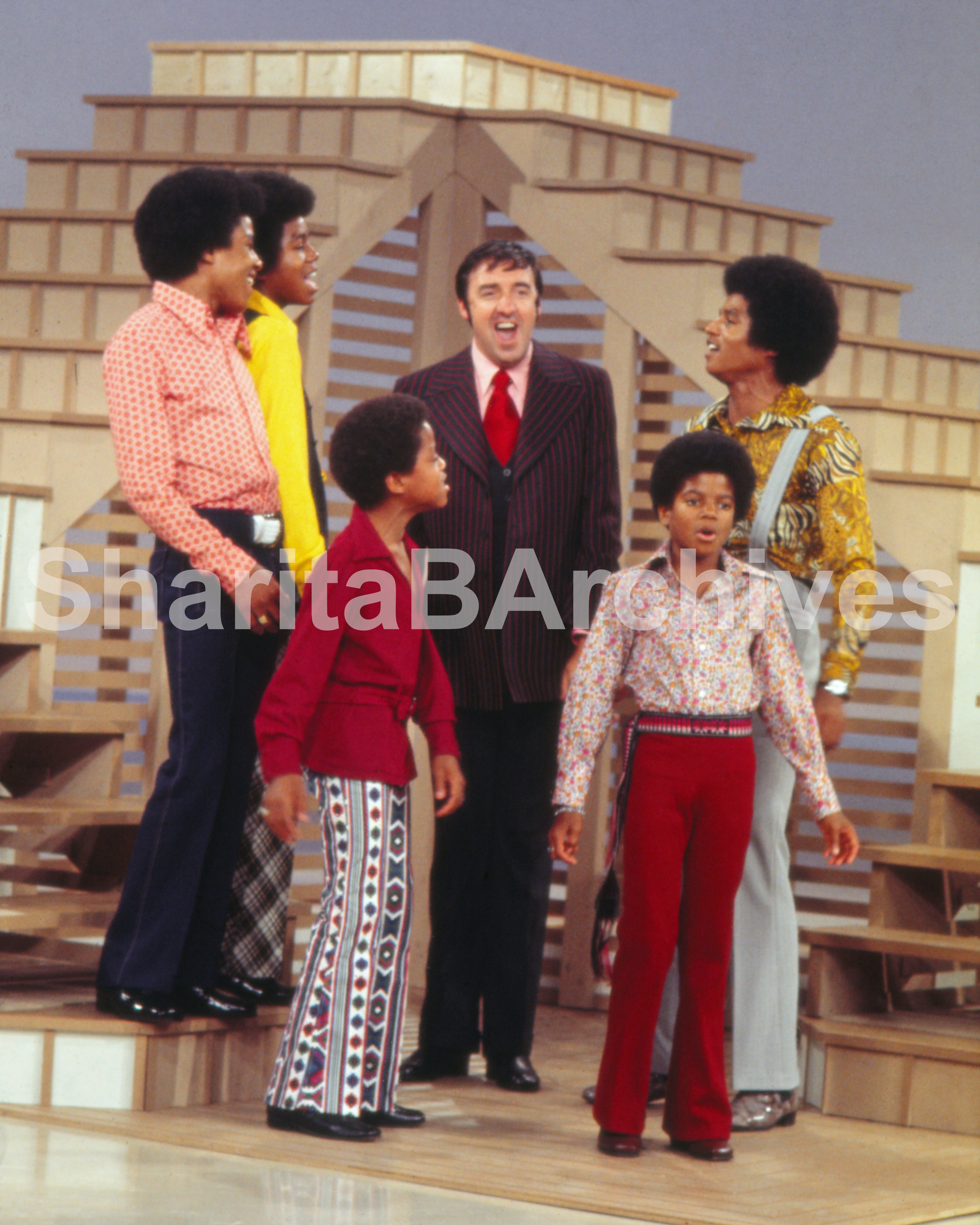 Jackson 5 on the Jim Nabors Show w/ Gomer Pyle— Fine Art Print