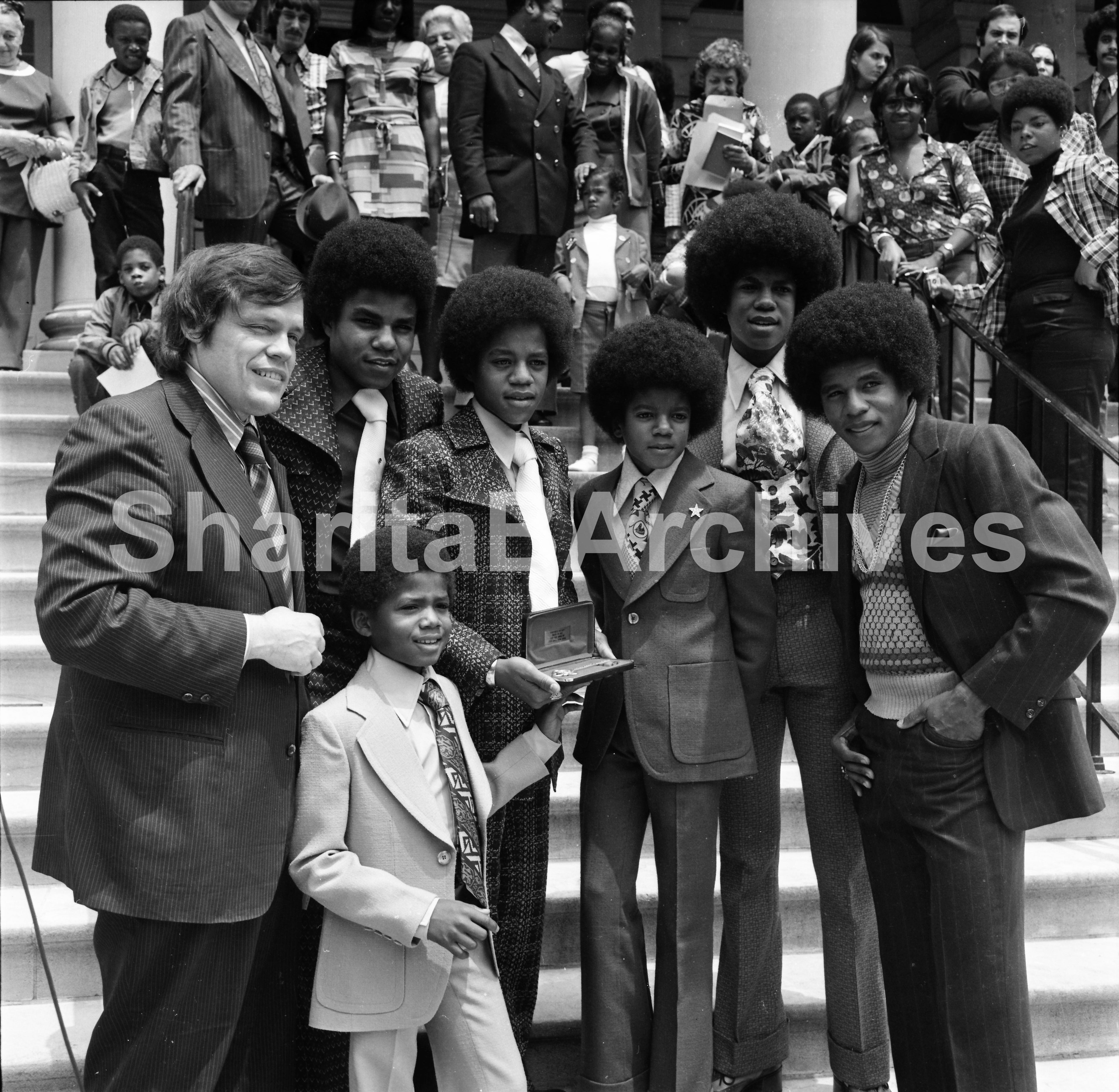 Michael Jackson and the Jackson 5 - Full Frame Fine Art Print