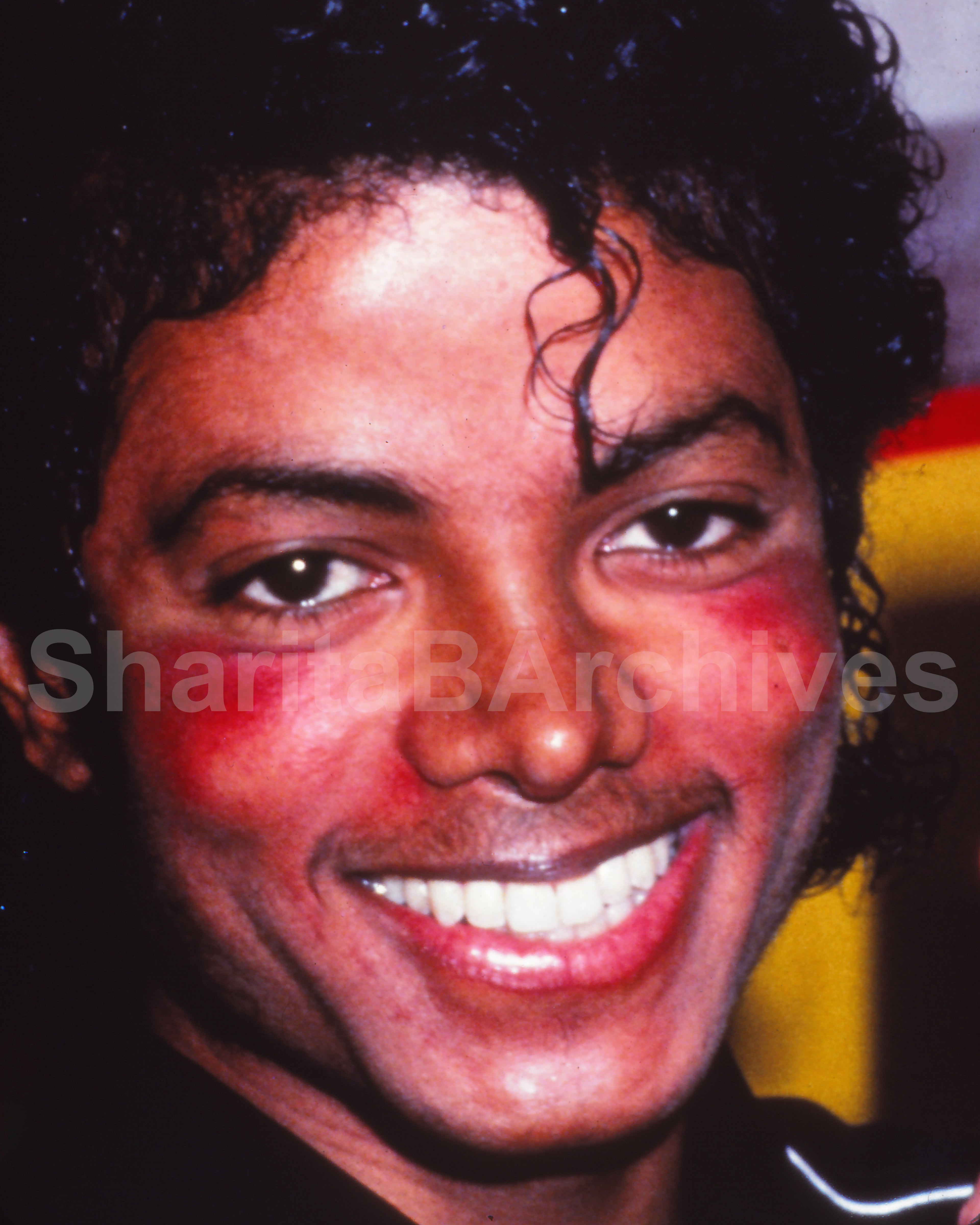 Michael Jackson – Radiant Smile Archival Portrait Fine Art Print