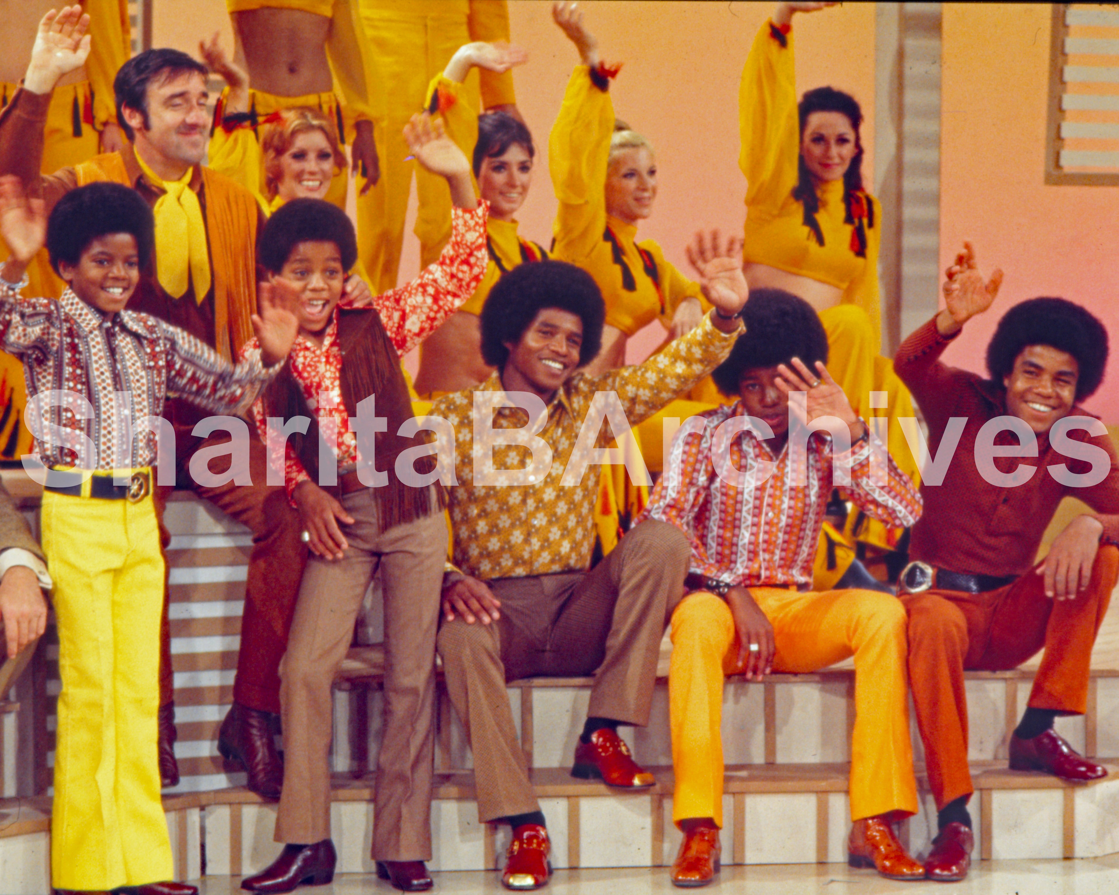 The Jackson 5 & Gomer Pyle on The Jim Nabors Hour Fine Art Print