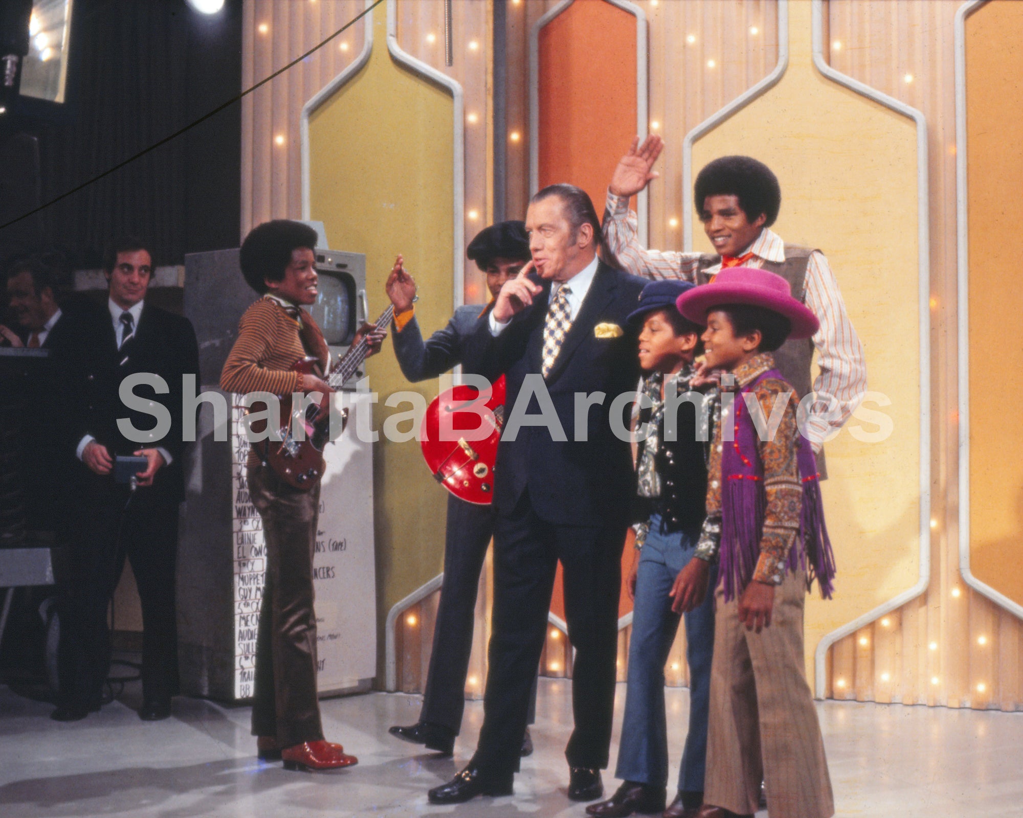 Jackson 5 – Ed Sullivan Show, 1969 Fine Art Print