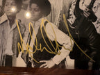 Michael Jackson Autographed Vintage B&W Photo – Gold Paint Pen Signature