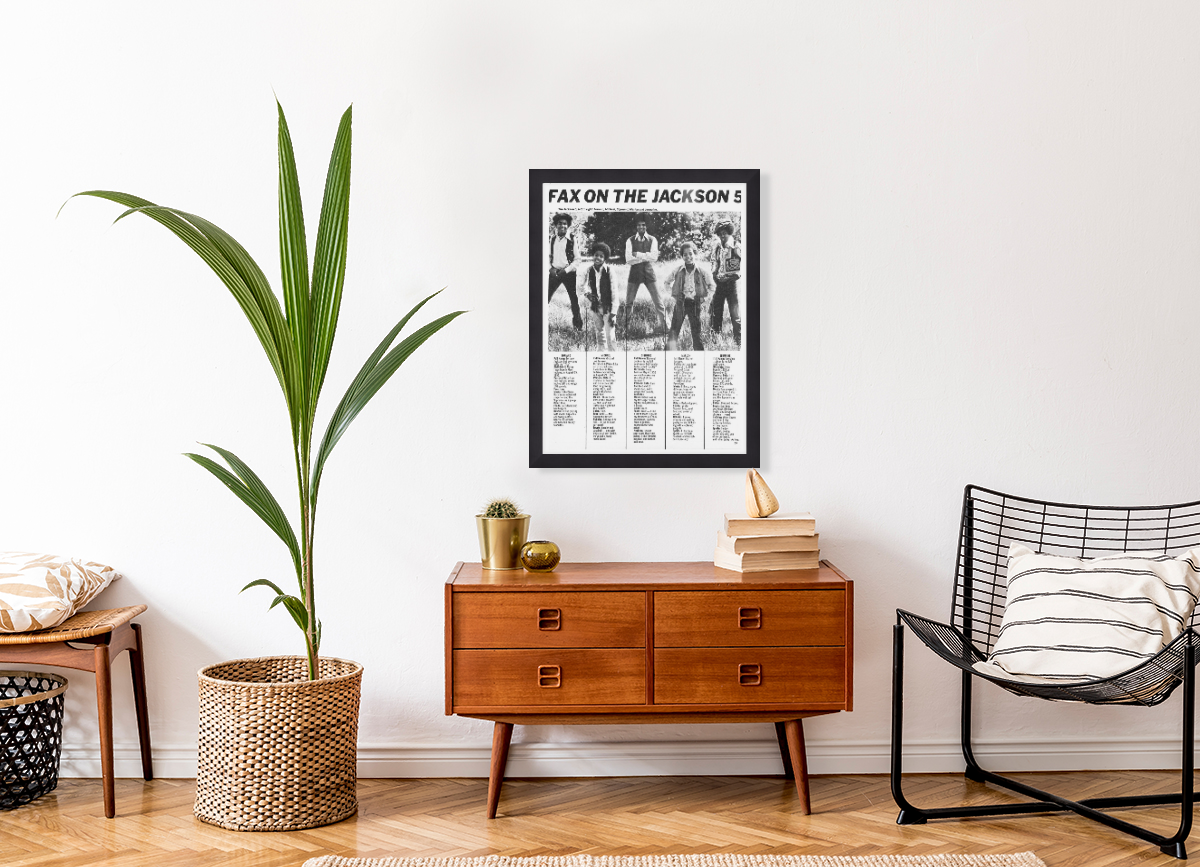 Fax on the Jackson 5 Article Reprint