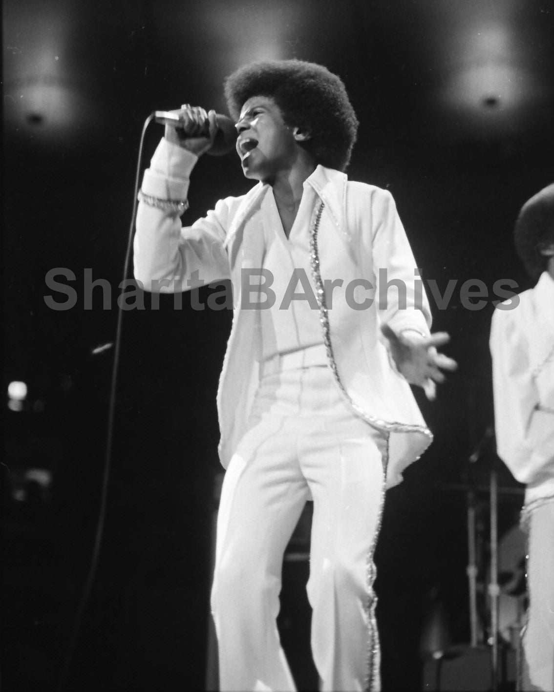 Michael Jackson Performing - Fine Art Print Circa 1972