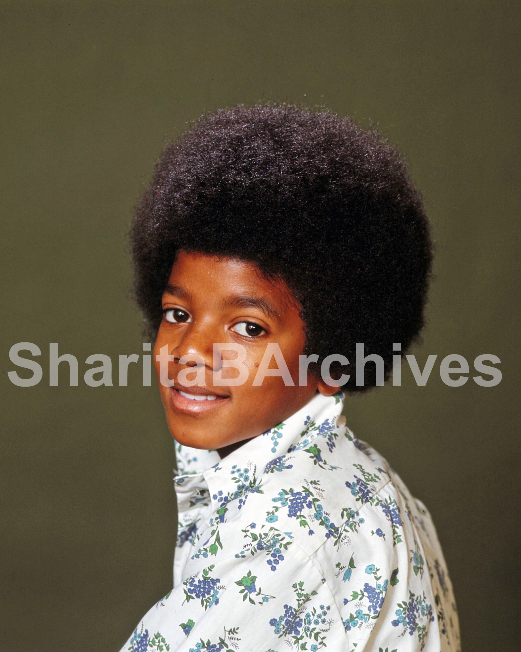 Michael Jackson — Photo Session, Circa 1971 | Fine Art Print